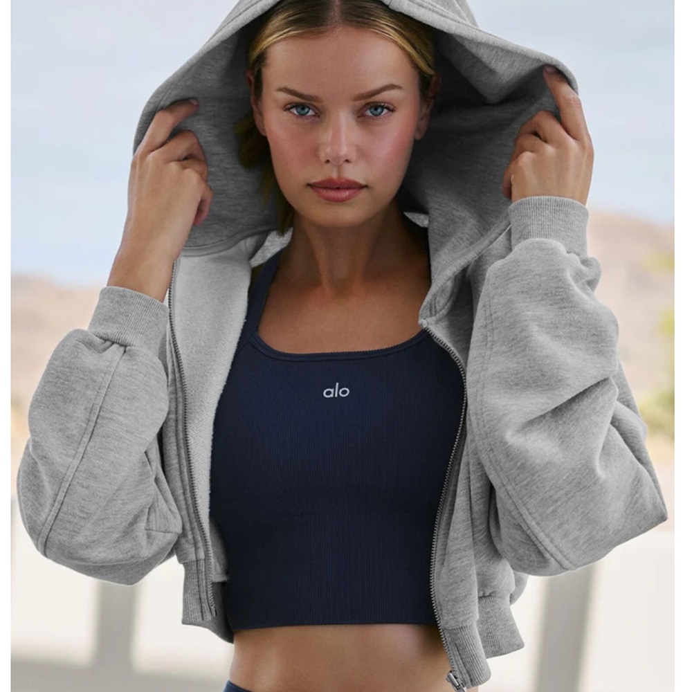 ALO Sweet Escape Zip Up Hoodie